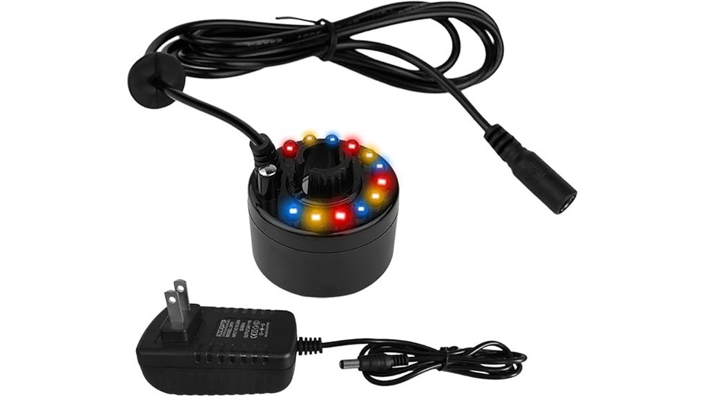 ultrasonic indoor fountain fogger