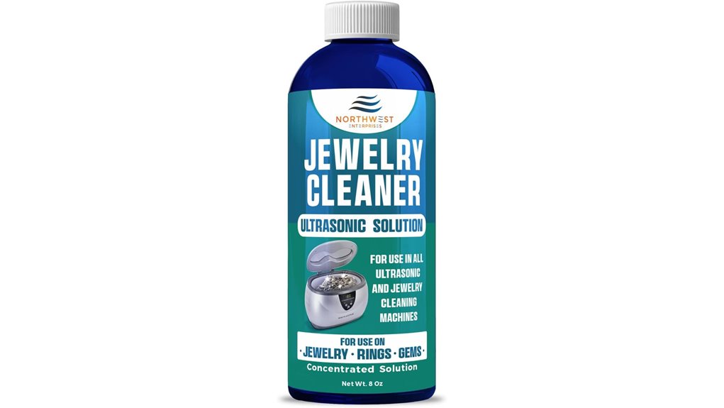 ultrasonic jewelry cleaner solution