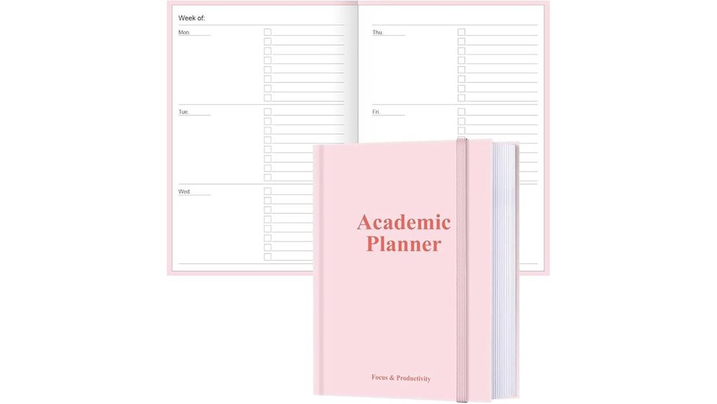 undated a5 weekly student planner
