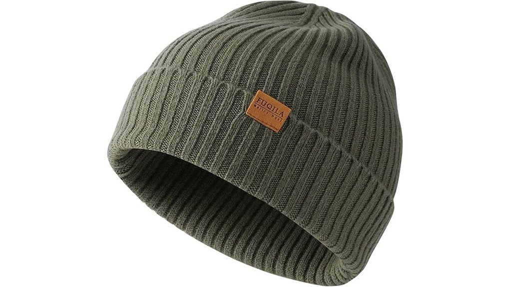 unisex 100 merino wool beanie