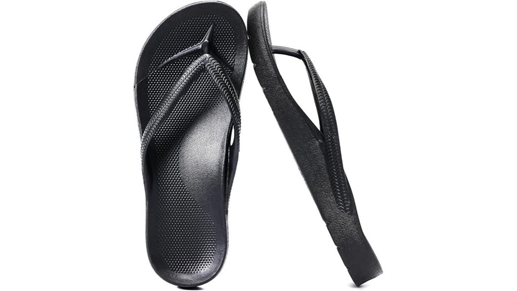 unisex arch support recovery slides