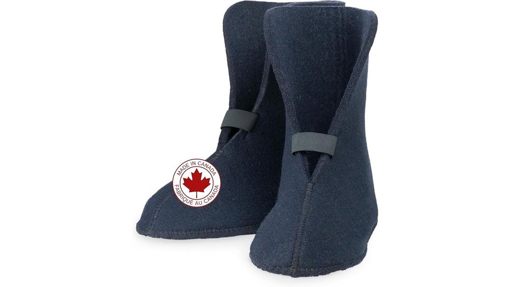unisex felt wool boot liners