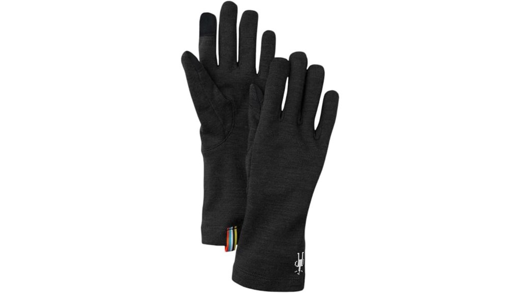 unisex thermal merino gloves