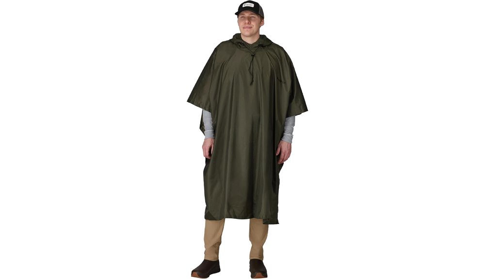 unisex waterproof breathable poncho tarp
