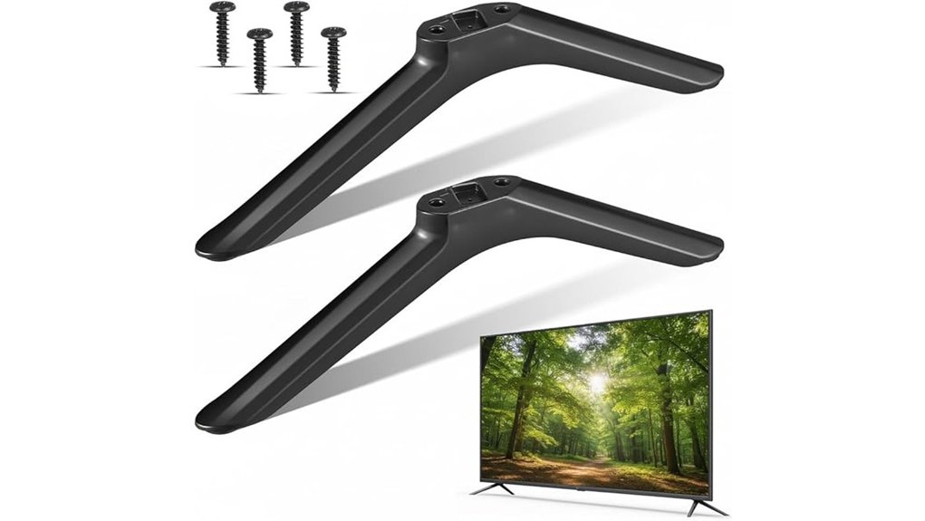 universal 32 inch tv stand legs