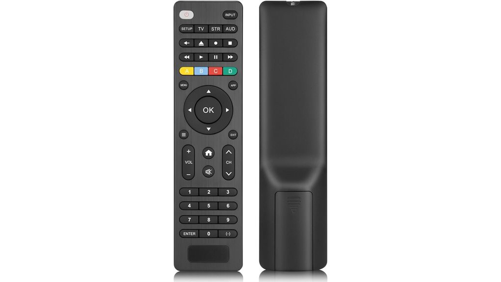 universal remote controls three devices