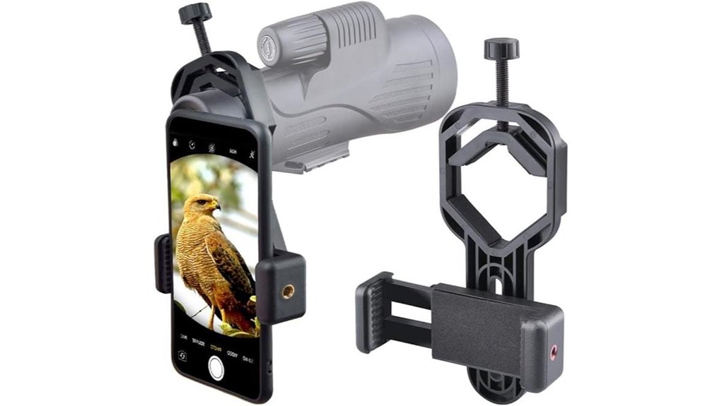 universal smartphone telescope adapter