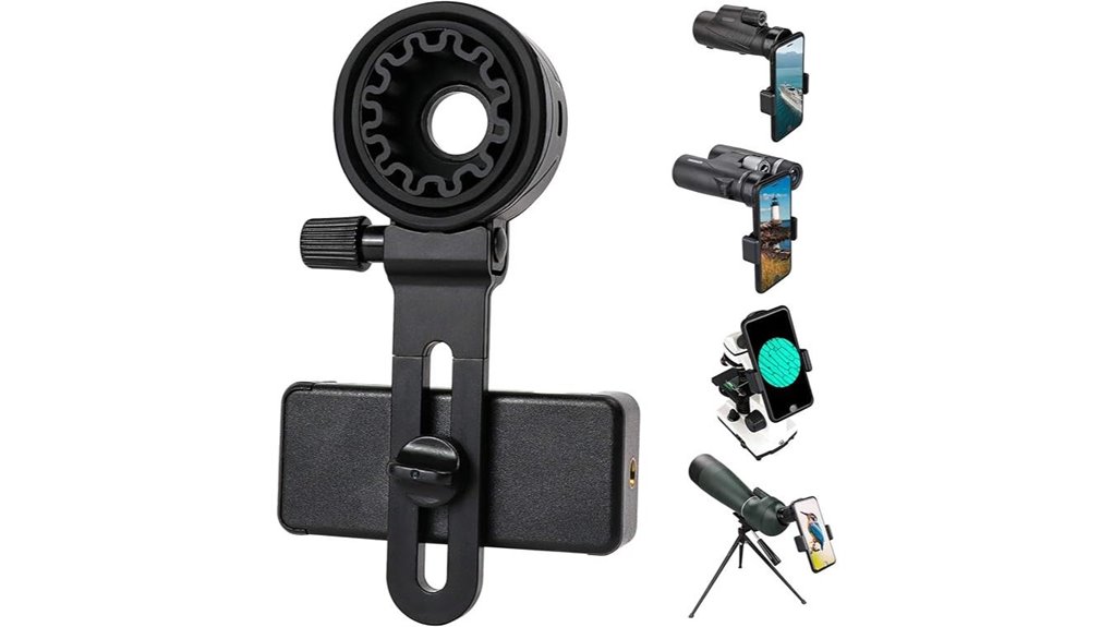 universal smartphone telescope adapter