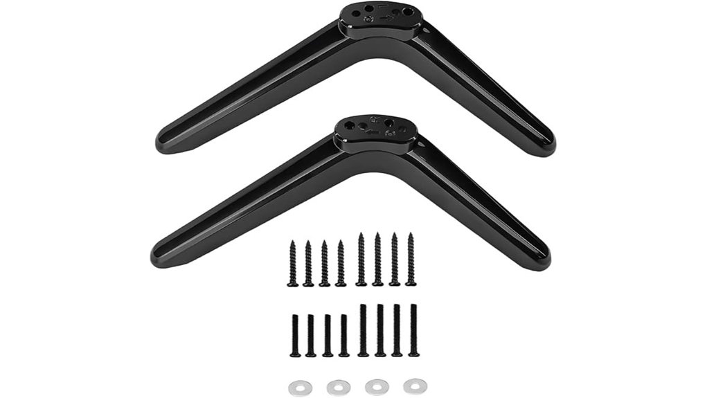 universal tv pedestal stand legs