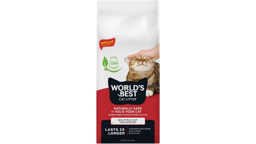 unscented 32 lb cat litter