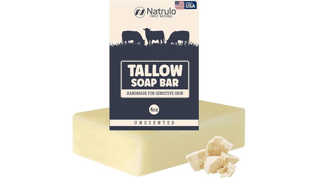 unscented beef tallow soap