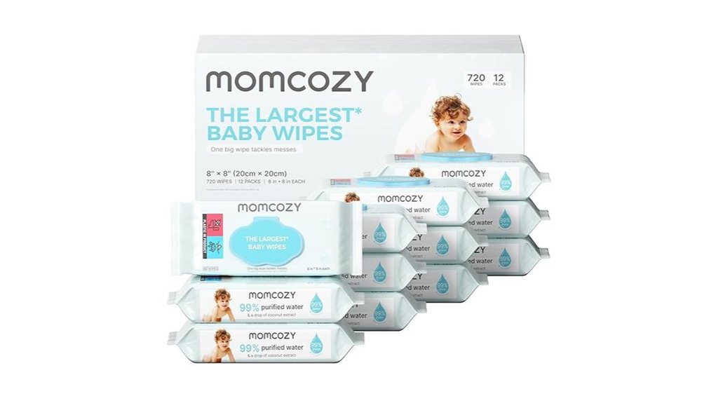 unscented extra large hypoallergenic baby wipes
