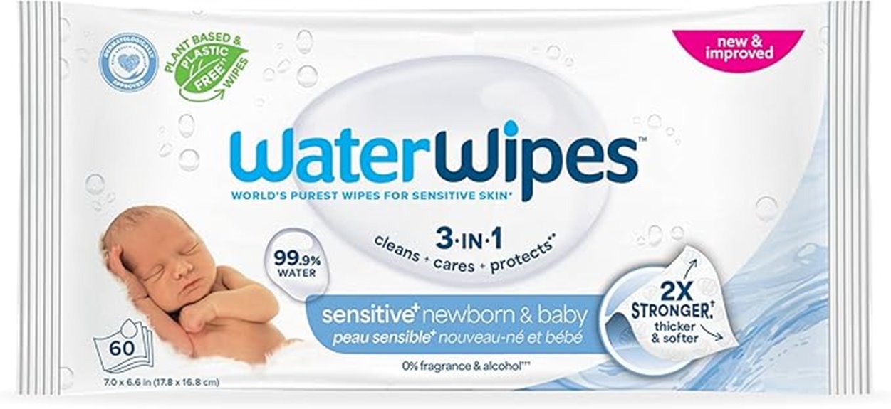 unscented newborn sensitive baby wipes