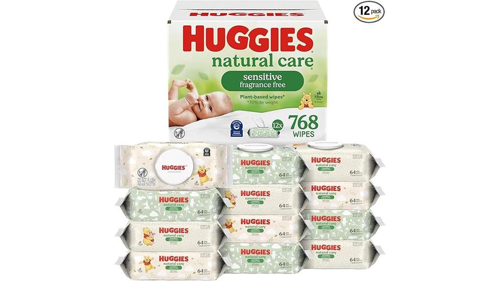 unscented sensitive baby wipes