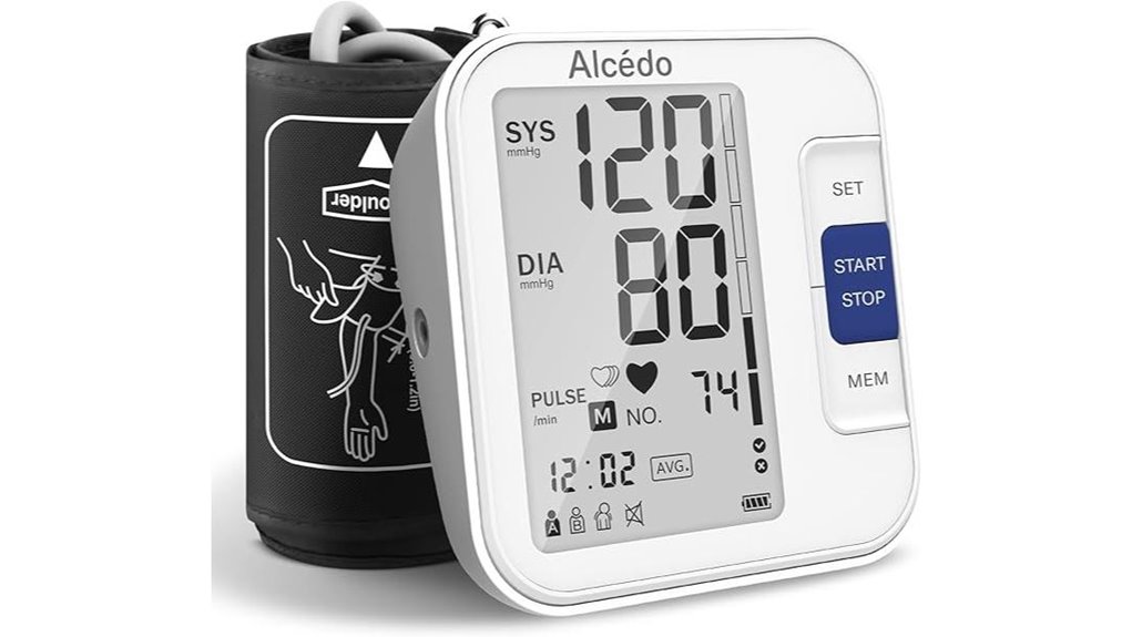 upper arm automatic digital blood pressure