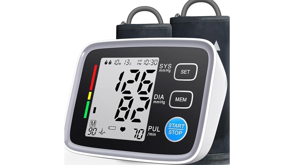 upper arm digital blood pressure monitor