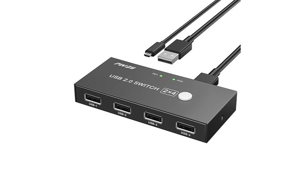 usb 2 0 four port switch