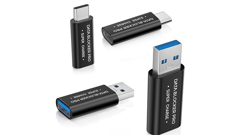 usb a and usb c data blockers