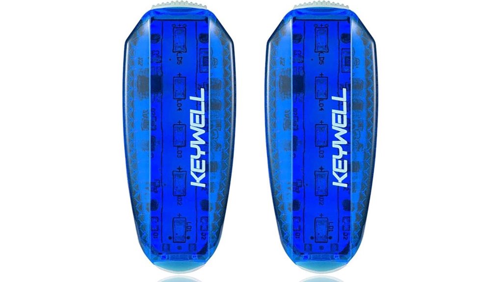 usb c rechargeable led clip on