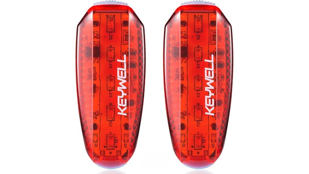 usb c rechargeable led clip ons