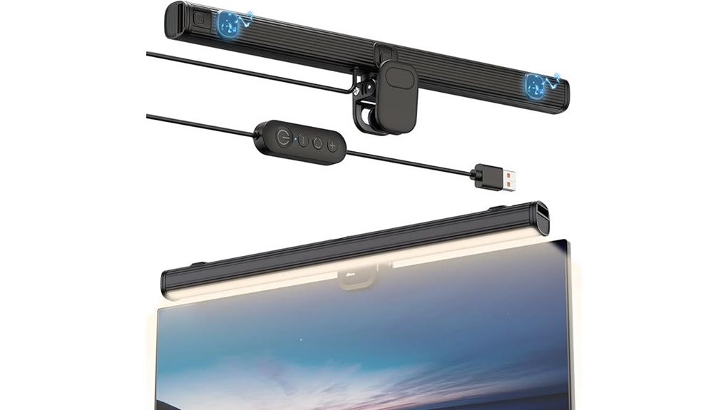 usb magnetic monitor light bar