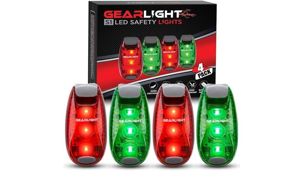 usb rechargeable front and rear