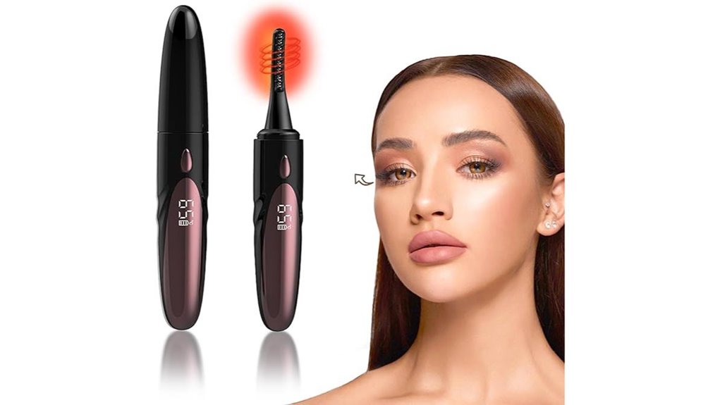 usb rechargeable heated eyelash curler