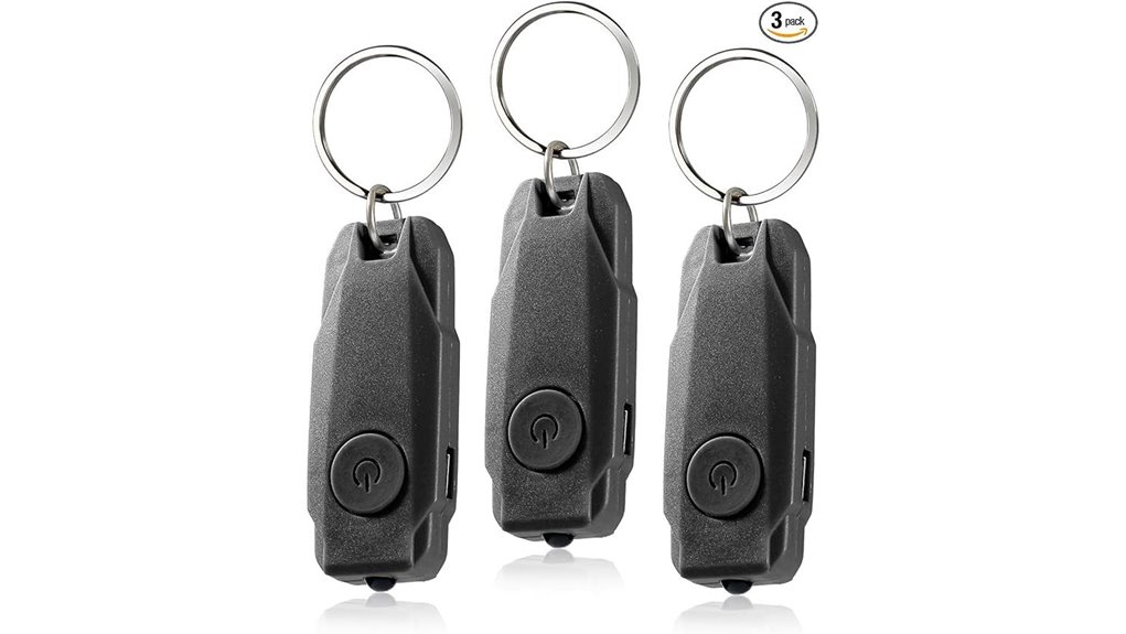 usb rechargeable mini led keychain