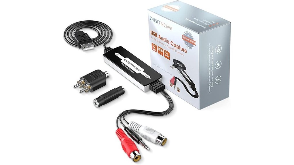 usb vinyl cassette audio grabber