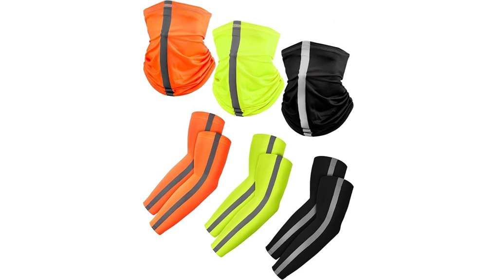 uv sun neck gaiter cooling arm sleeves