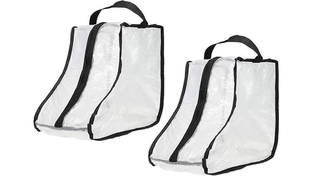 uxcell clear pvc boot storage bags