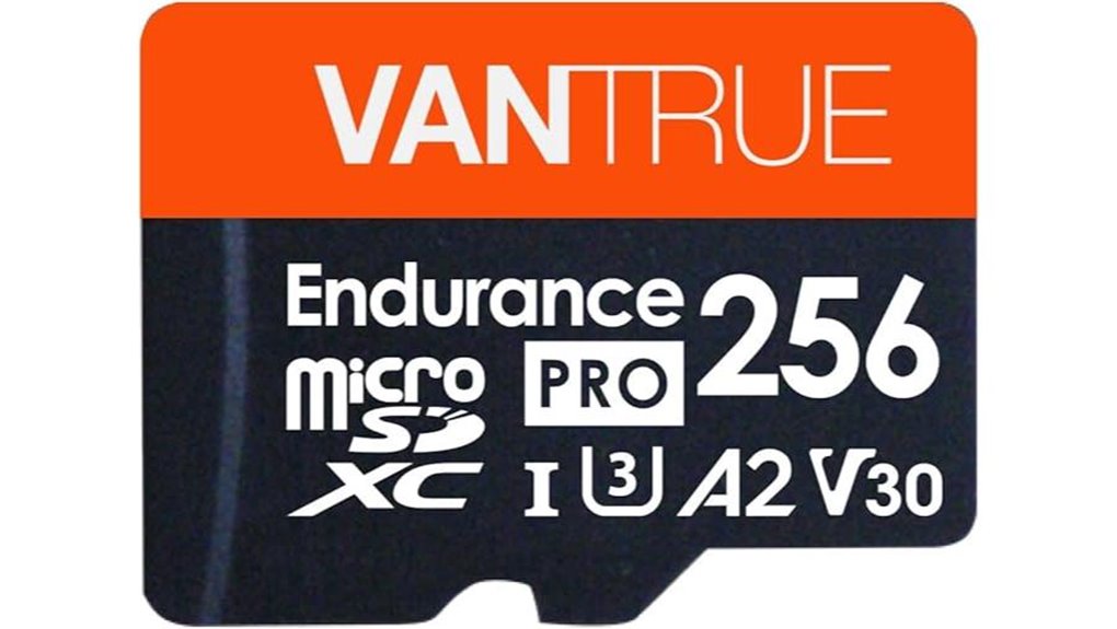 vantrue 256gb microsdxc uhs i