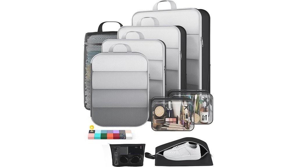 veken packing cubes set