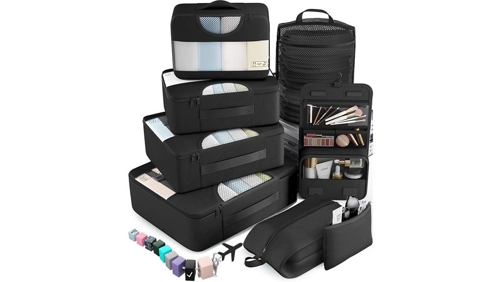 veken travel packing cube set