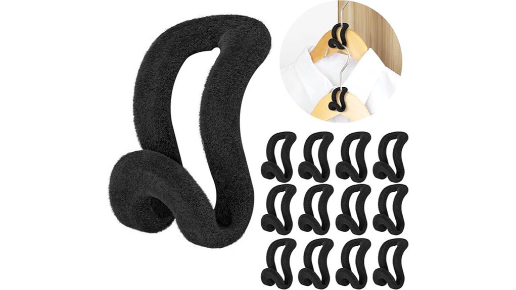 velvet cascading hanger set