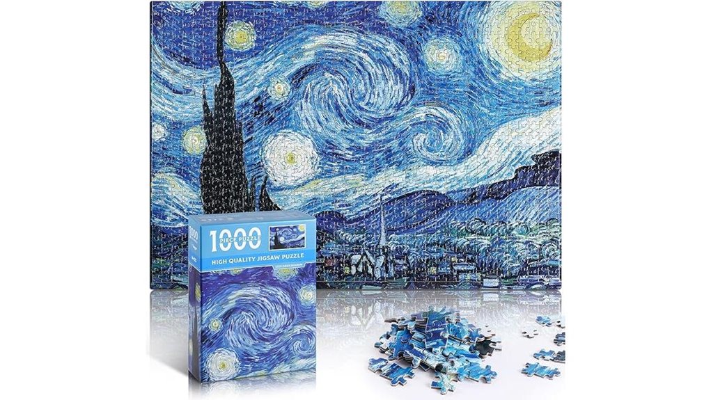 vincent van gogh masterpiece puzzle