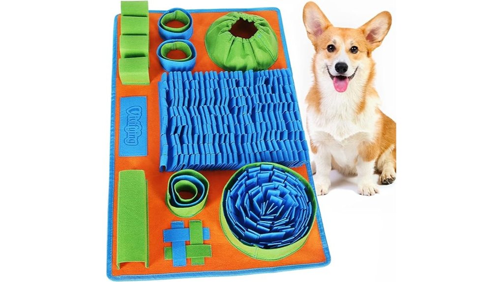 vivifying snuffle mat puzzle toy