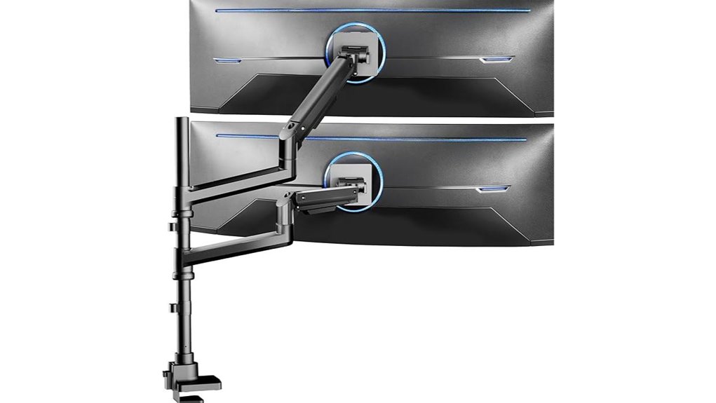 vivo dual ultrawide monitor mount
