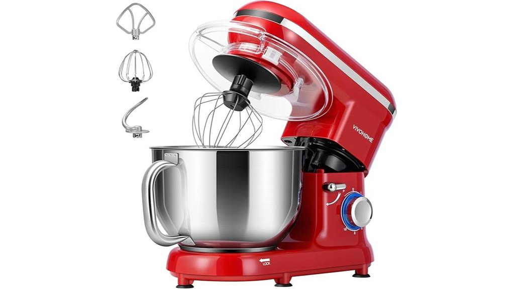 vivohome 660w 6 quart mixer