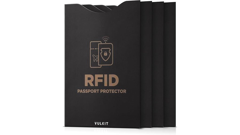 vulkit rfid passport sleeve pack