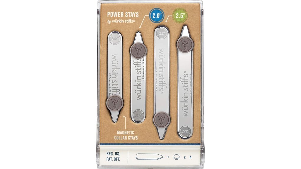 w rkin stiffs magnetic collar stays