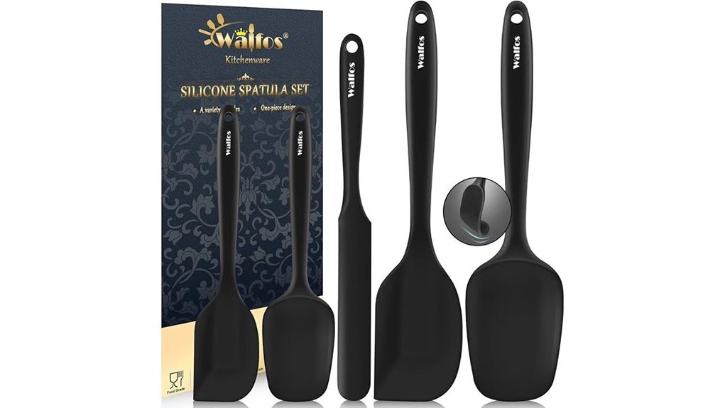 walfos five piece high heat silicone