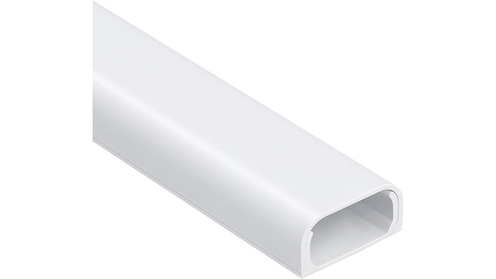 wall mounted tv cable management