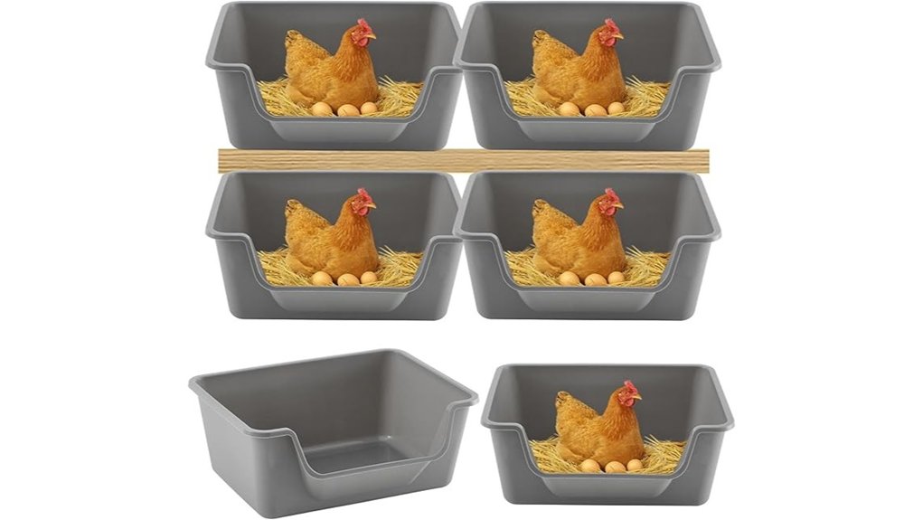 washable plastic chicken nesting boxes