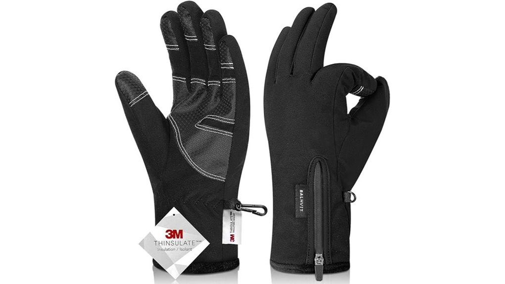 waterproof 10 f touchscreen ski gloves