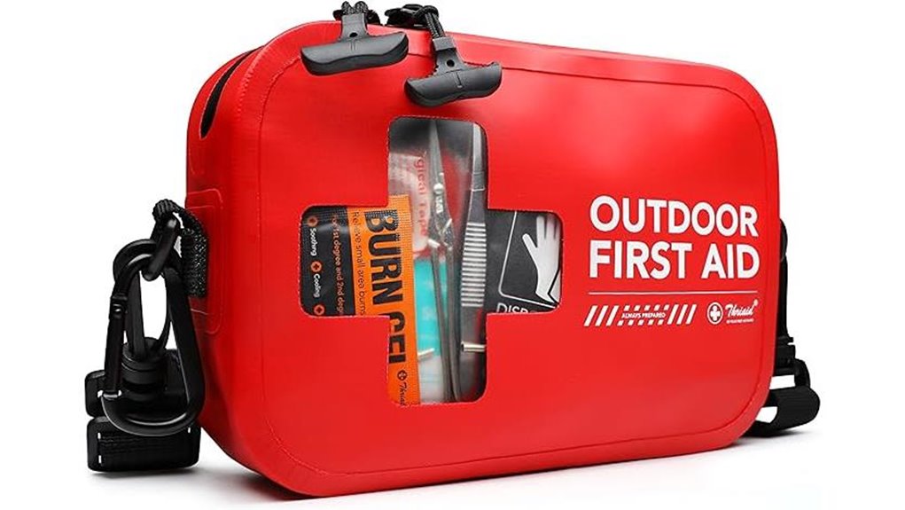 waterproof 152 piece boating first aid