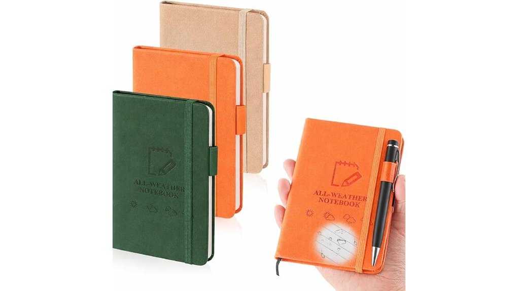 waterproof 4x6 stone paper notebooks