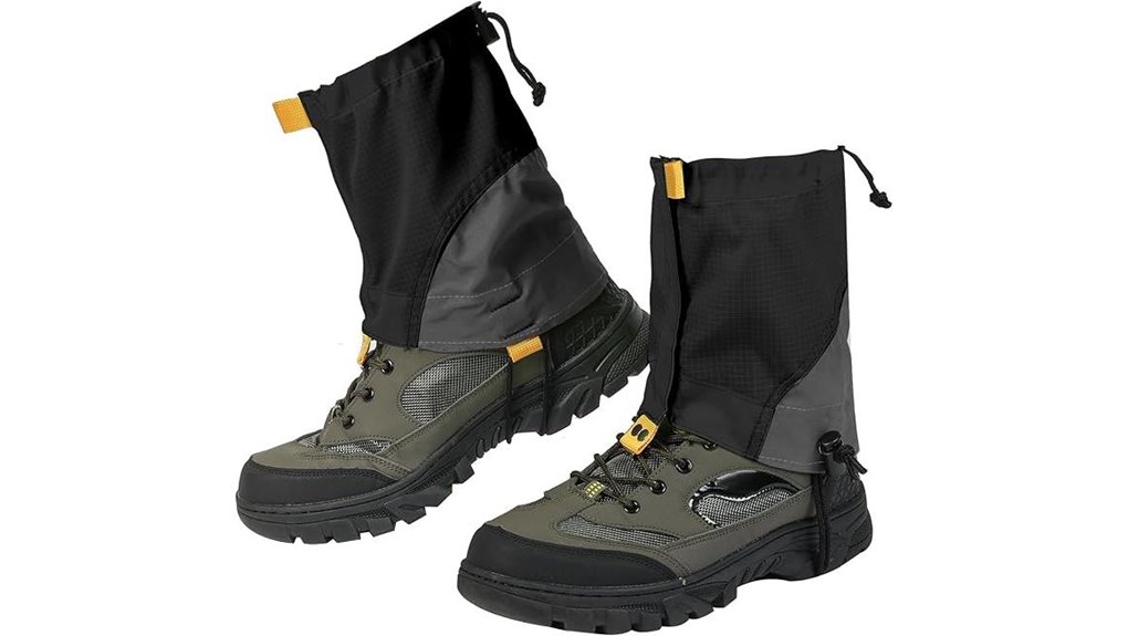 waterproof adjustable hiking gaiters
