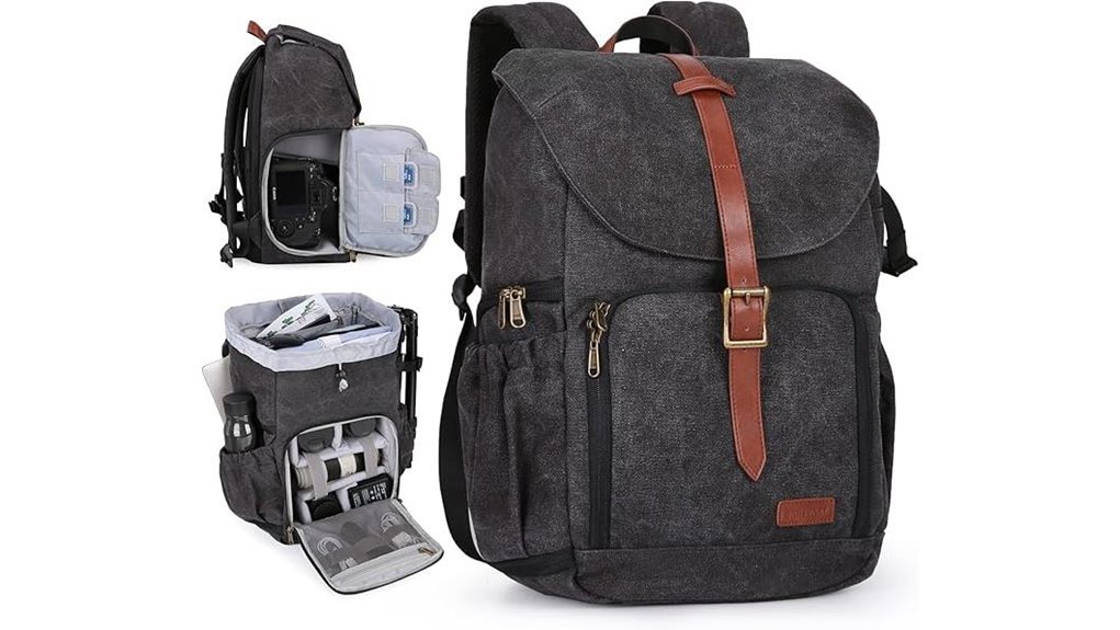 waterproof anti theft dslr backpack