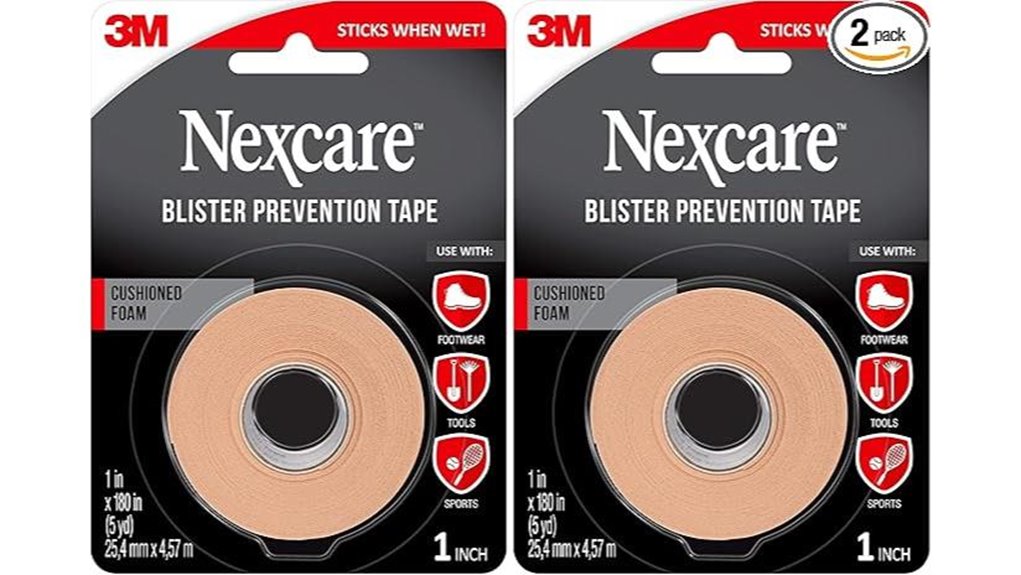 waterproof blister prevention foam tape